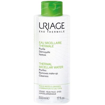 Uriage Eau Micellaire Thermale Peaux Mixtes à Grasses 500 ml
