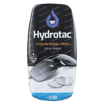 Hydrotac Stick-On Bifocal Lens +2.00 2 st
