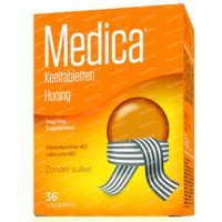 Medica Keeltabletten Honing Keelpijn 36 zuigtabletten