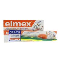 Elmex Zahnpasta Kind + Zahnbürste 0-3 Jahre 100 ml