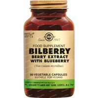 Solgar Bilberry Berry Extract 60 kapseln