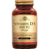 Solgar Vitamine D-3 10MGC/400IU 100 softgels