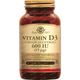 Solgar Vitamin D-3 15 Mcg/600IU 60 capsules