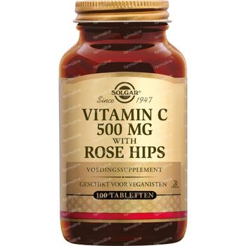 Solgar Vitamin C With Rose 500Mg 100 tabletten