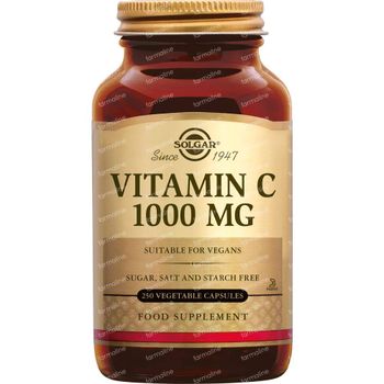 Solgar Vitamin C 1000Mg 250 capsules