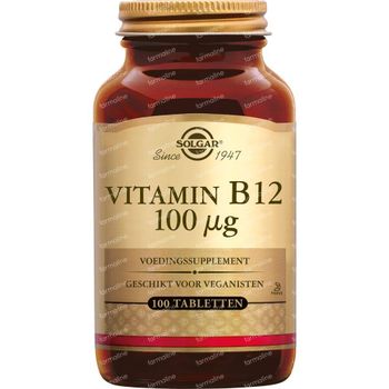 Solgar Vitamine B-12 100 mcg 100 tabletten