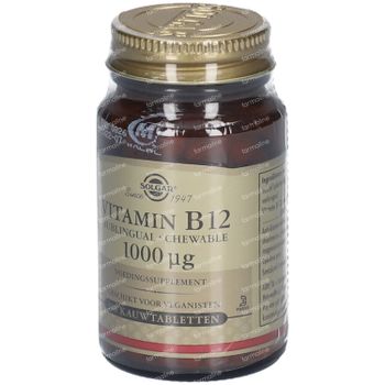 Vitamin B-12 1000Mcg 100 kauwtabletten