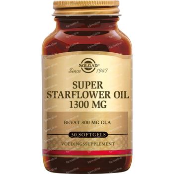 Solgar Super Starflower Oil 1300Mg 30 gélules souples