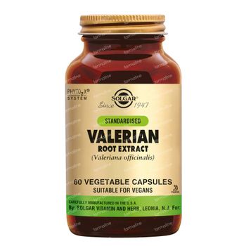 Solgar Valerian Root Extract 60 capsules