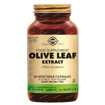 Solgar Olive Leaf Extract 60 capsules