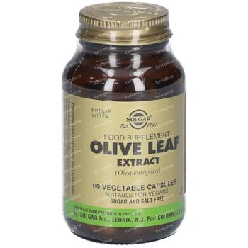 Solgar Olive Leaf Extract 60 capsules