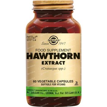 Solgar Hawthorn Extract 60 capsules