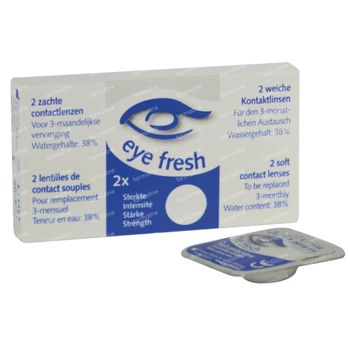 Eye Fresh 3 Mois Lentilles Mensuelles 2-pack  -6,00 2 st