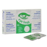Eye Fresh Weiche Monat Kontaktlinsen 6-pack -1,25 1 st