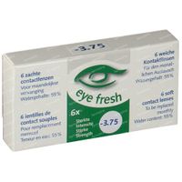 Eye Fresh Weiche Monat Kontaktlinsen 6-pack  -3,75 1 st