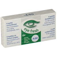 Eye Fresh Lentilles Mensuelles Souples 6-pack -4,00 1 pièce