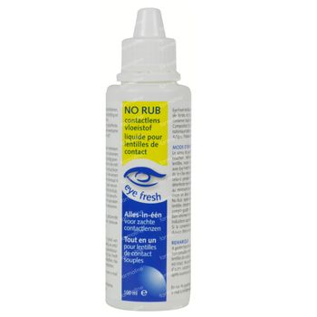 Eye Fresh No Rub Lentilles de Contact Souples 100 ml