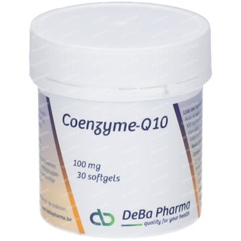 Deba Coenzyme Q10 100mg 30 capsules