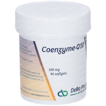 Deba Coenzyme Q10 100mg 90 capsules