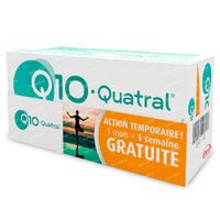 Q10-Quatral Immunité & Énergie - 1 Mois + 1 Semaine GRATUITE 70 capsules