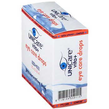 Unicare Vita+ Eye Care Drops 20x0.35 ml