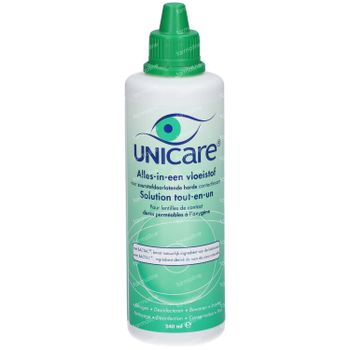 Unicare All-in-One Lentilles de Contact Dures Liquides 240 ml