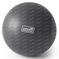Sissel Pilates Ball Metaalgrijs 22cm 1 st