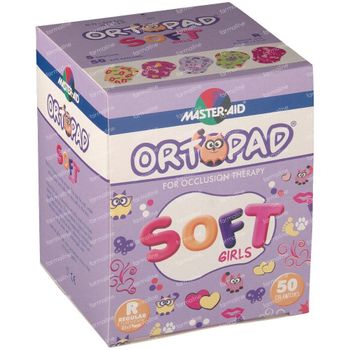 Ortopad Soft Girls Regular 85x59mm 722234 50 st