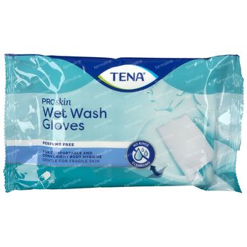 TENA Wet Wash Gloves 8 st