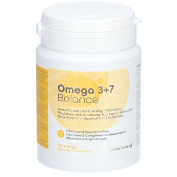 Natural Energy Omega 3+7 Balance 90 capsules