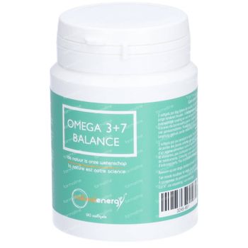 Natural Energy Omega 3+7 Balance 90 capsules