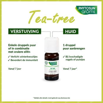 Phytosun Tea-Tree Essentiële Olie 10 ml