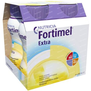 Fortimel Extra Vanille 4x200 ml