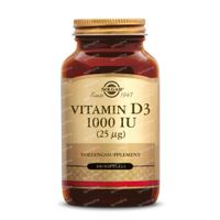 Solgar Vitamine D-3 25Mcg/1000 IU 100 kaukapseln