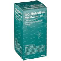 iso-Betadine® Mondwater 1% 200 ml oplossing