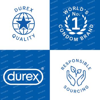 Durex® Originals Extra Safe Préservatifs 20 préservatifs