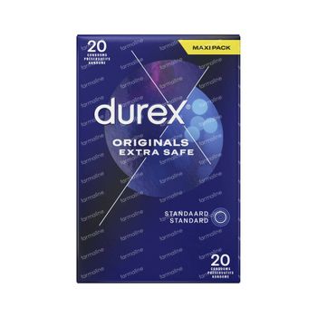 Durex® Originals Extra Safe Condooms 20 condooms