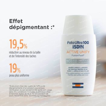 ISDIN UV Care FotoUltra Active Unify Fusion Fluid SPF50+ 50 ml