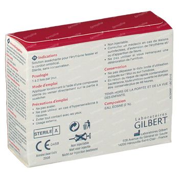 Gilbert Eosine Solution Aqueuse 2% Sterile 20 ml