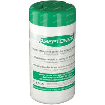 Aseptonet Lingettes Antiseptiques 100 st