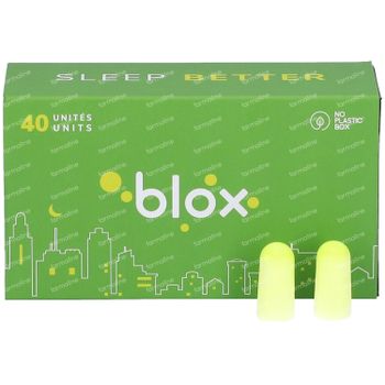 Blox Protections Auditives Dormir (Conique) Recharge 20 paire