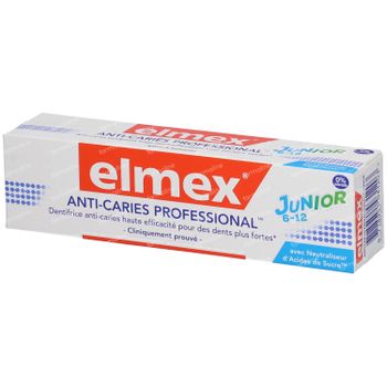 Elmex Tandpasta Junior Prof Anti-Caries 75 ml tube