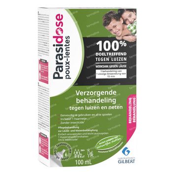 Parasidose Lotion Poux + Net 100 ml flacon