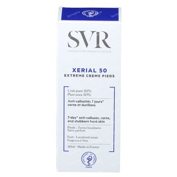 SVR Xérial 50 Extrême Voetcrème 50 ml