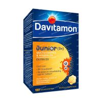 Davitamon Junior Multivrucht 120 kauwtabletten