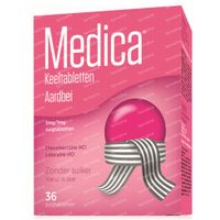 Medica Keeltabletten Aardbei Keelpijn 36 zuigtabletten