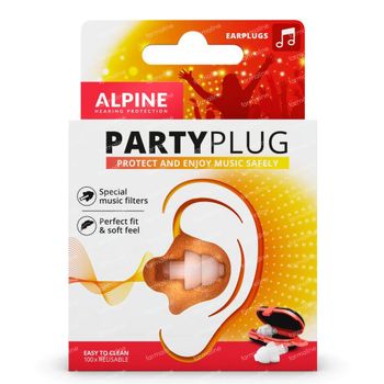 Alpine PartyPlug Oordopjes 1 paar oordopjes