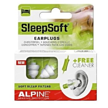 Alpine SleepSoft Oordopjes 1 paar