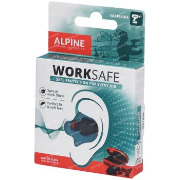 Alpine WorkSafe Oordopjes 1 paar