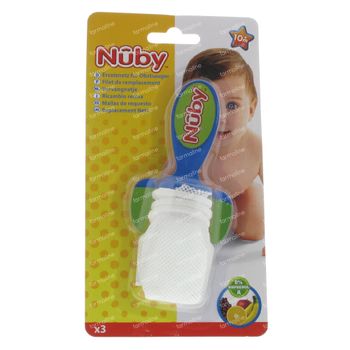 Nuby Pièces De Rechange Pour Grignoteur 3-Pack 3 pièces